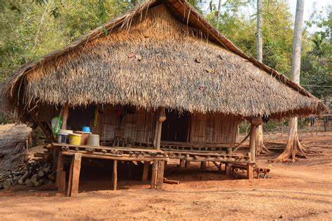 Khumo village Luaprahang